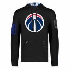 Washington Wizards FISLL x Black History Collection Unisex Pullover Hoodie - Black for sale