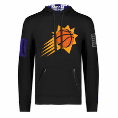 Phoenix Suns FISLL x Black History Collection Unisex Pullover Hoodie - Black cheap