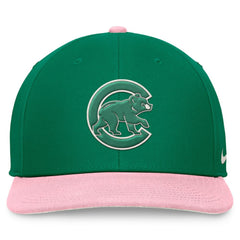 Green/Pink Chicago Cubs Nike Malachite Pro Performance Snapback Hat