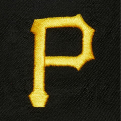 Black Pittsburgh Pirates Mitchell & Ness Team Tagged Snapback Hat