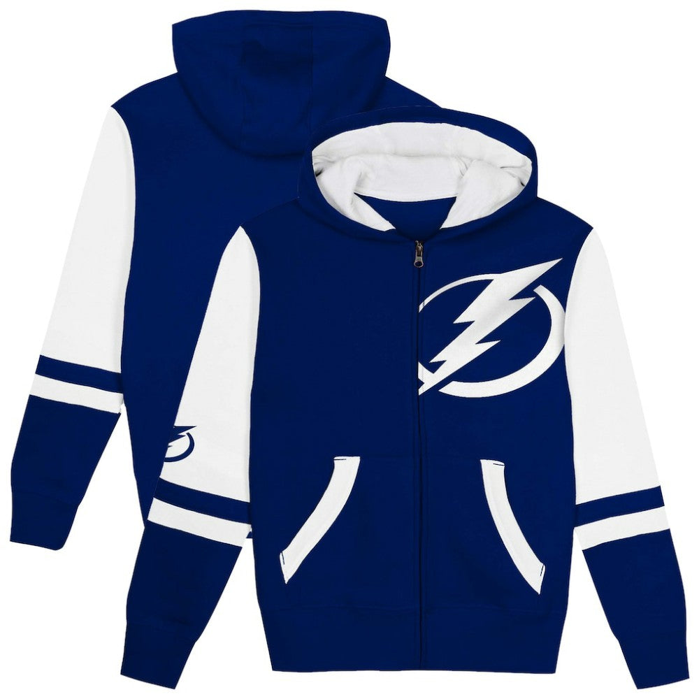 NHL Tampa Bay Lightning Preschool Face Off Full-Zip Hoodie