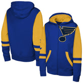 NHL St. Louis Blues Youth Face Off Full-Zip Hoodie