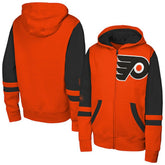 NHL Philadelphia Flyers Youth Face Off Full-Zip Hoodie