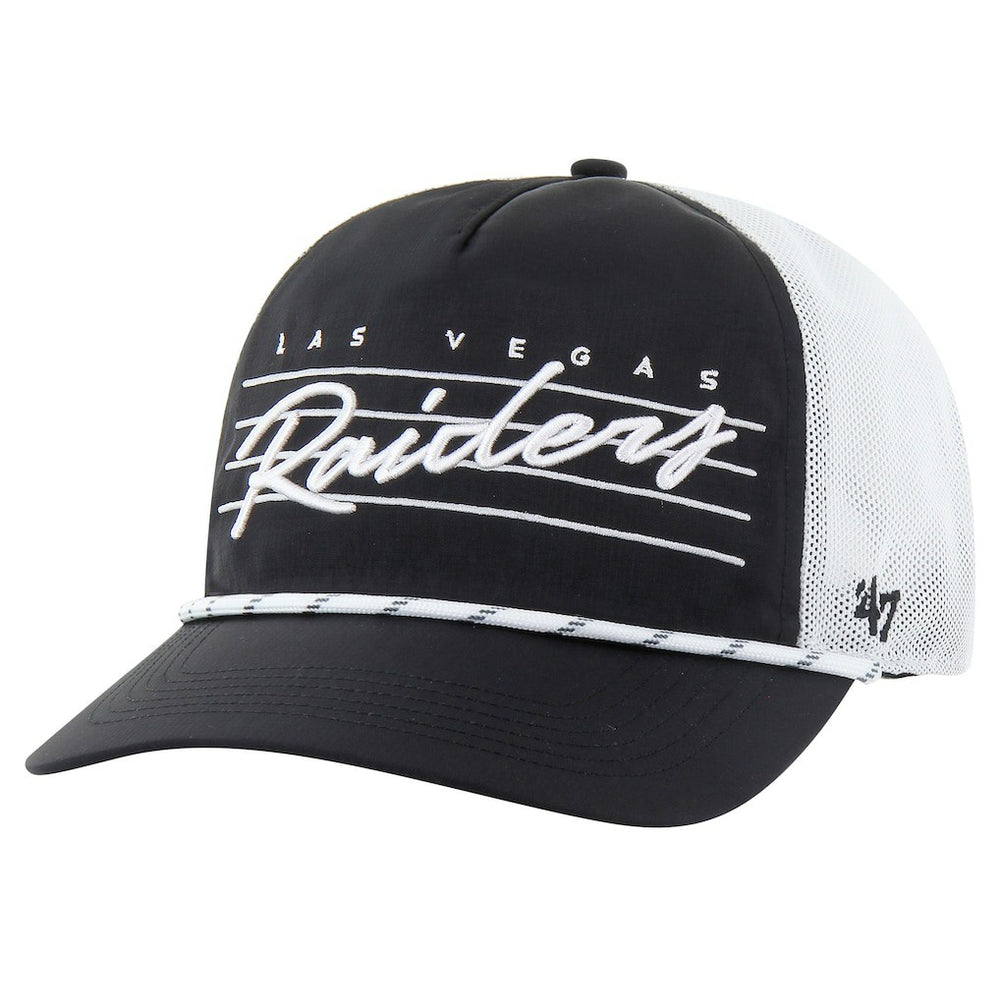 '47 Downburst Relaxed Hitch Trucker Adjustable Hat - Las Vegas Raiders Hats