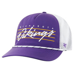 '47 Downburst Relaxed Hitch Trucker Adjustable Hat - Minnesota Vikings Hats
