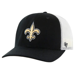 '47 Team Unstructured Trucker Adjustable Hat - New Orleans Saints Hats