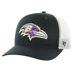 '47 Team Unstructured Trucker Adjustable Hat - Baltimore Ravens Hats