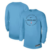 Nike Memphis Grizzlies 2024/25 Legend On-Court Practice Long Sleeve T-Shirt