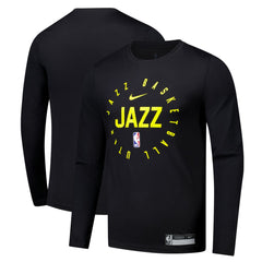 Nike Utah Jazz 2024/25 Legend On-Court Practice Long Sleeve T-Shirt