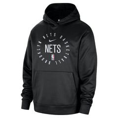 Nike Brooklyn Nets 2024/25 Spotlight On-Court Practice Performance Pullover Hoodie