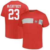 Christian McCaffrey Big & Tall T-Shirt - San Francisco 49ers T-shirts
