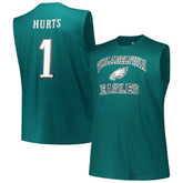 Jalen Hurts Big & Tall Muscle Tank Top - Philadelphia Eagles Tops