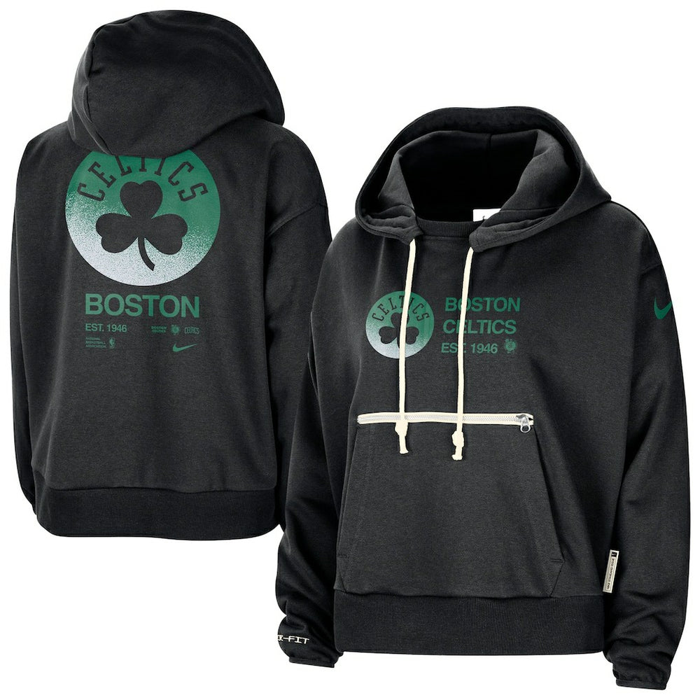 Nike Boston Celtics Women's Courtside Standard Issue Performance Pullover Hoodie