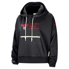 Nike Chicago Bulls Women's Courtside Standard Issue Performance Pullover Hoodie