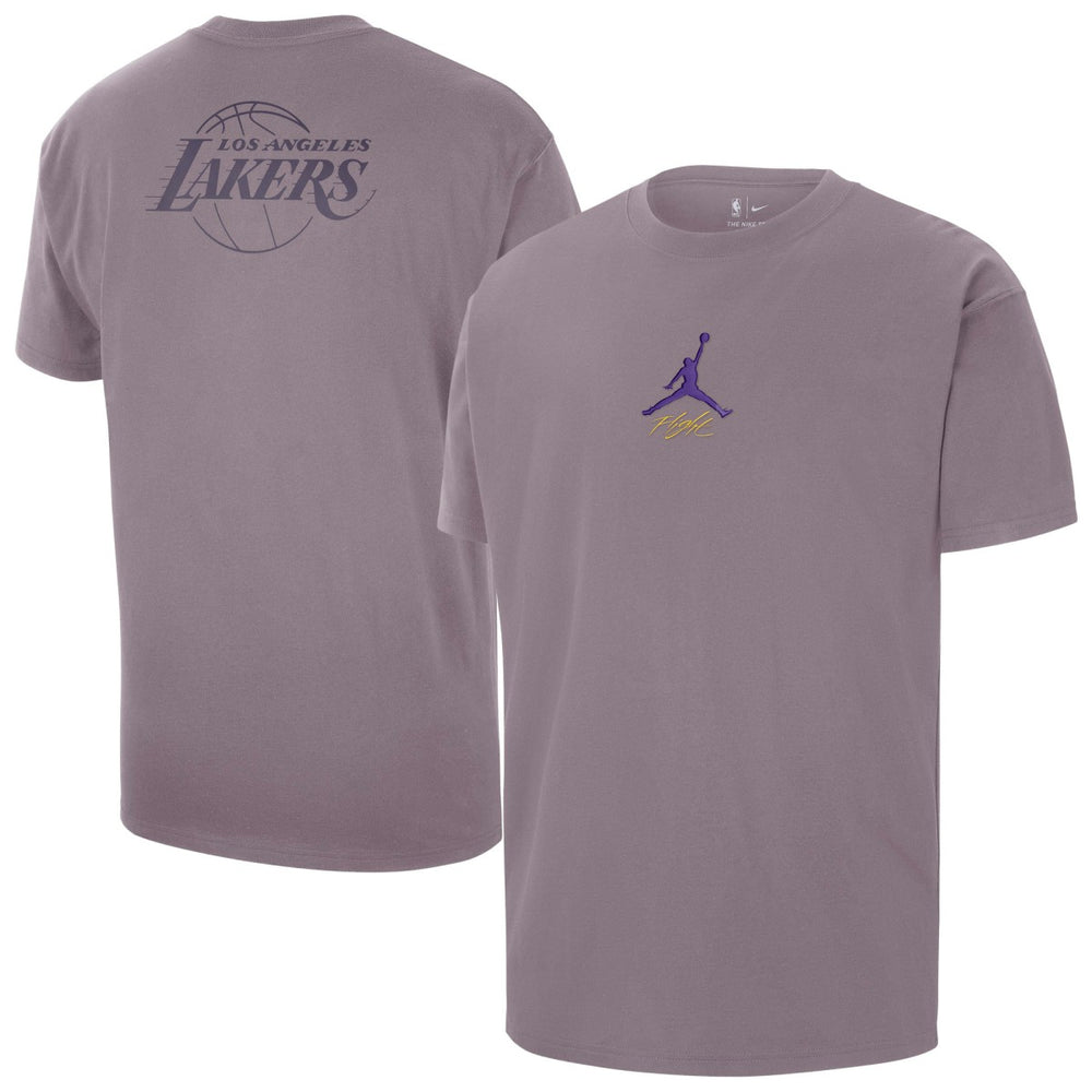 Los Angeles Lakers Jordan Brand Statement Edition Jumpman Flight Heavyweight T-Shirt