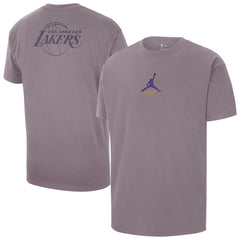 Los Angeles Lakers Jordan Brand Statement Edition Jumpman Flight Heavyweight T-Shirt
