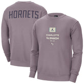 Charlotte Hornets Jordan Brand Courtside Statement Edition Heavyweight Pullover Sweatshirt