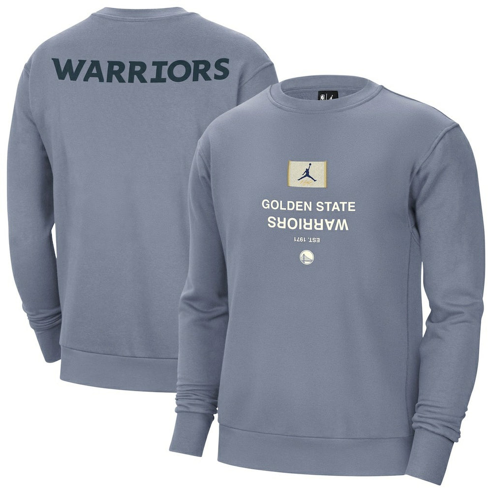 Golden State Warriors Jordan Brand Courtside Statement Edition Heavyweight Pullover Sweatshirt sale