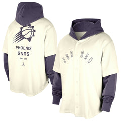 Phoenix Suns Jordan Brand Courtside Statement Edition MVP Jersey Pullover Hoodie