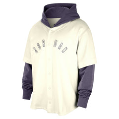 Phoenix Suns Jordan Brand Courtside Statement Edition MVP Jersey Pullover Hoodie