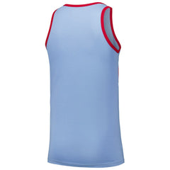 Light Blue Texas Rangers New Era Jersey Ringer Tank Top