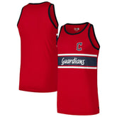 Red Cleveland Guardians New Era Jersey Ringer Tank Top