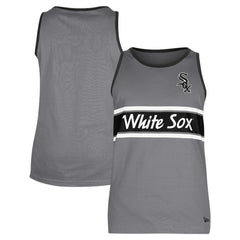 Gray Chicago White Sox New Era Jersey Ringer Tank Top