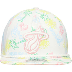 New Era Miami Heat Palm Trees and Waves Golfer Adjustable Hat