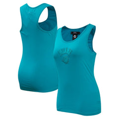 Pro Standard Women's Triple Tonal Racerback Tank Top - Miami Dolphins Tops