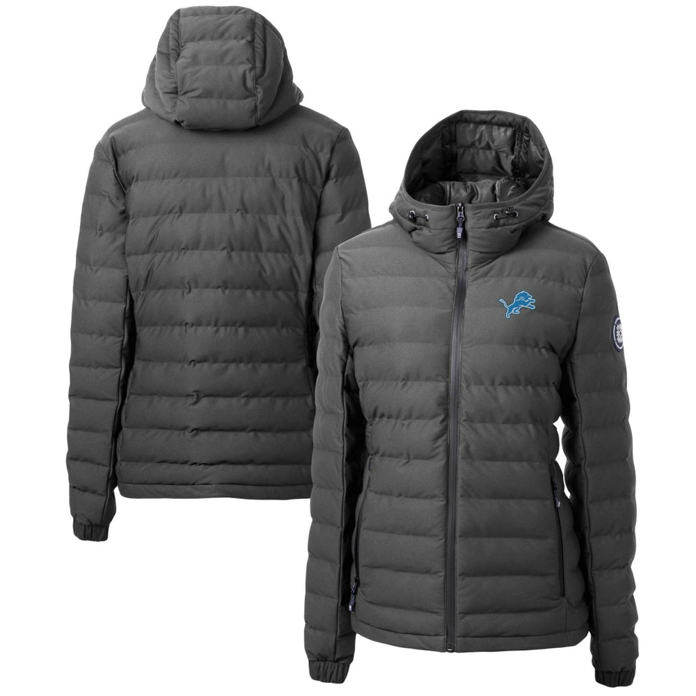 Cutter & Buck Women's Mission Ridge Repreve Eco Insulated Full-Zip Puffer Jacket - Detroit Lions Jackets