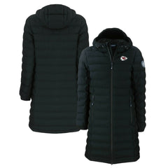 Cutter & Buck Women's Mission Ridge Repreve Eco Insulated Long Full-Zip Puffer Jacket - Kansas City Chiefs Jackets