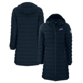 Cutter & Buck Women's Mission Ridge Repreve Eco Insulated Long Full-Zip Puffer Jacket - Buffalo Bills Jackets