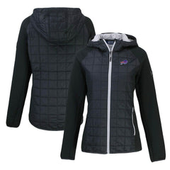 Cutter & Buck Women's Rainier Primaloft Eco Full-Zip Hybrid Jacket - Buffalo Bills Jackets