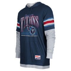 Twofer Long Sleeve Hooded T-Shirt - Tennessee Titans T-shirts