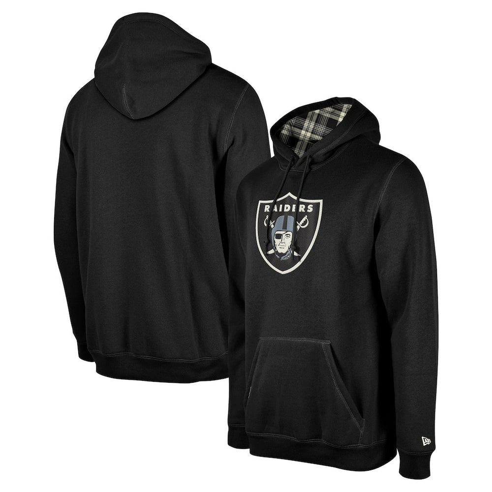 3rd Down Plaid Pullover Hoodie - Las Vegas Raiders Hoodies