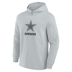 Elements Blaze Tri-Blend Long Sleeve Hoodie T-Shirt - Dallas Cowboys Hoodies