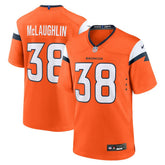 Jaleel McLaughlin Team Game Jersey - Denver Broncos Jerseys