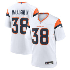 Jaleel McLaughlin Game Jersey - Denver Broncos Jerseys