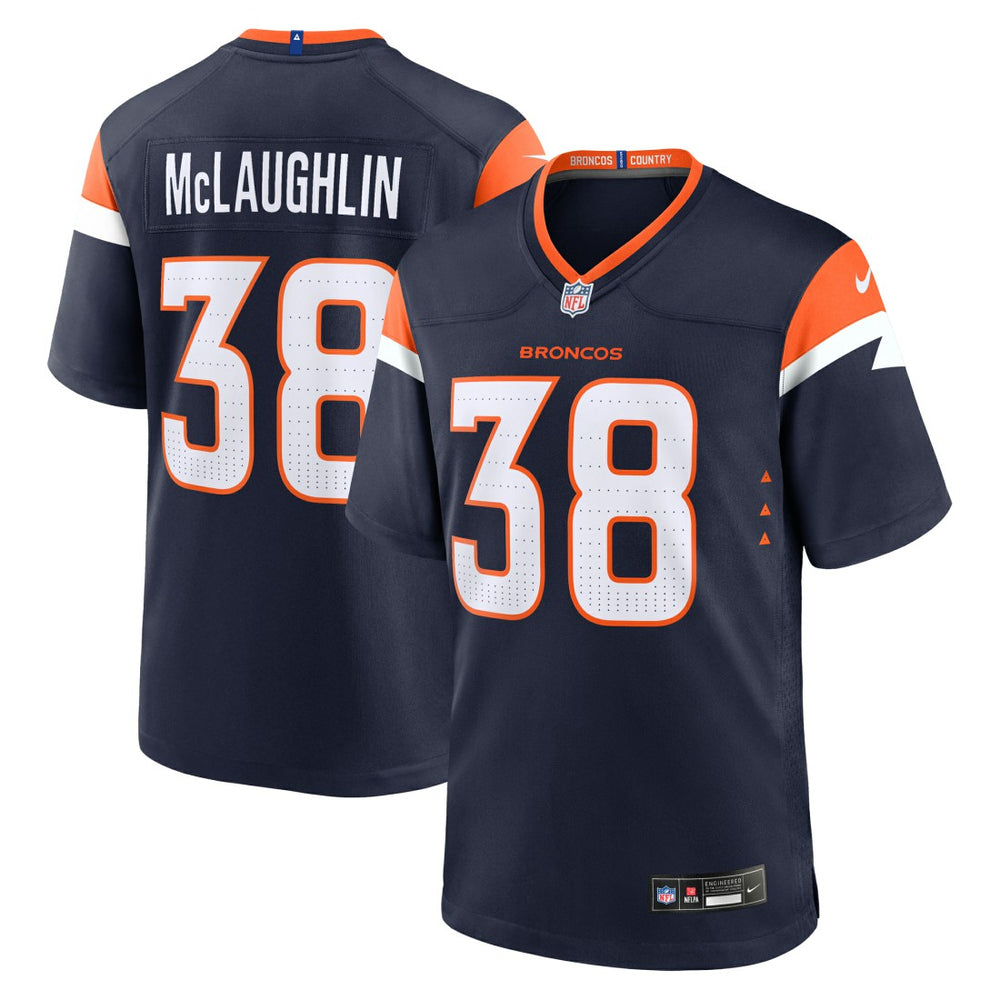 Jaleel McLaughlin Alternate Game Jersey - Denver Broncos Jerseys