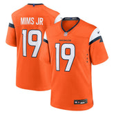Marvin Mims Jr Team Game Jersey - Denver Broncos Jerseys