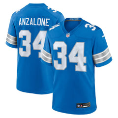 Alex Anzalone Game Jersey - Detroit Lions Jerseys