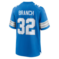 Brian Branch Game Jersey - Detroit Lions Jerseys