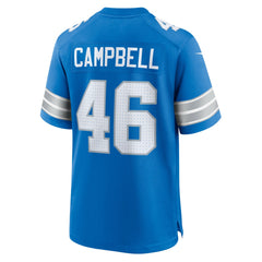 Jack Campbell Game Jersey - Detroit Lions Jerseys