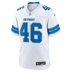 Jack Campbell White Game Jersey - Detroit Lions Jerseys