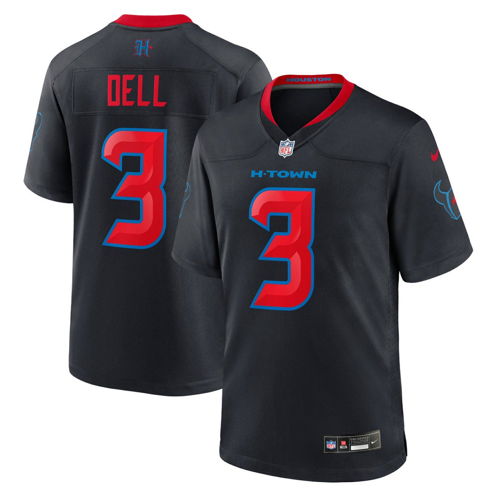 Tank Dell 2nd Alternate Game Jersey - Houston Texans Jerseys