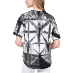 Miami Heat G-III 4Her by Carl Banks Women's Tournament Raglan Oversized Tie-Dye V-Neck T-Shirt