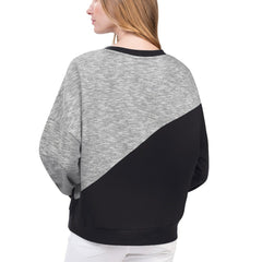 Brooklyn Nets G-III 4Her by Carl Banks Women's Benches Split Pullover Sweatshirt
