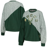 Milwaukee Bucks G-III 4Her by Carl Banks Women's Benches Split Pullover Sweatshirt