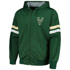 Milwaukee Bucks G-III Sports by Carl Banks Contender Full-Zip Hoodie Jacket