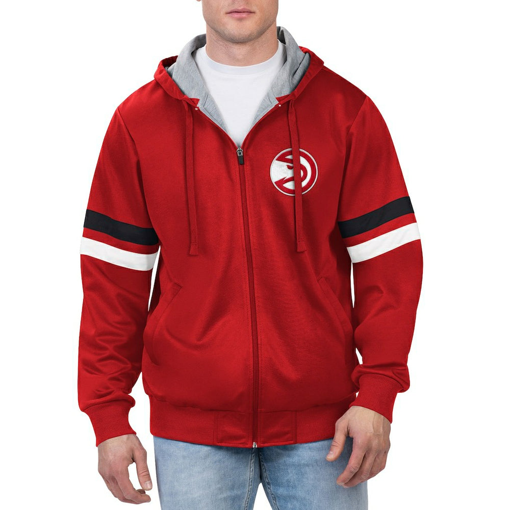 Atlanta Hawks G-III Sports by Carl Banks Contender Full-Zip Hoodie Jacket